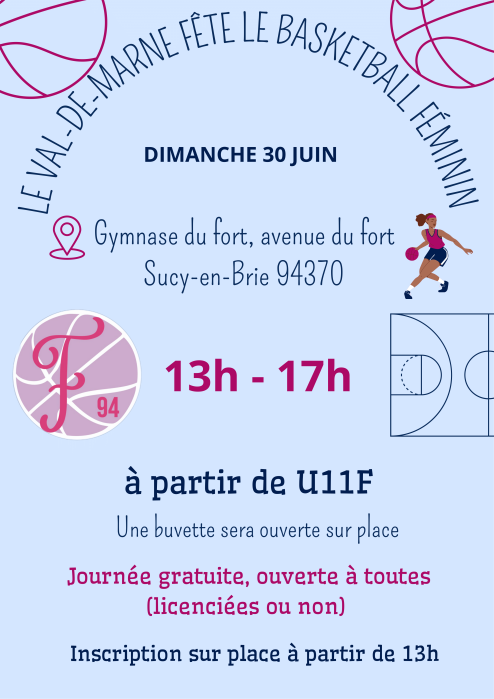 Le Val de Marne fête le Basketball au Féminin !