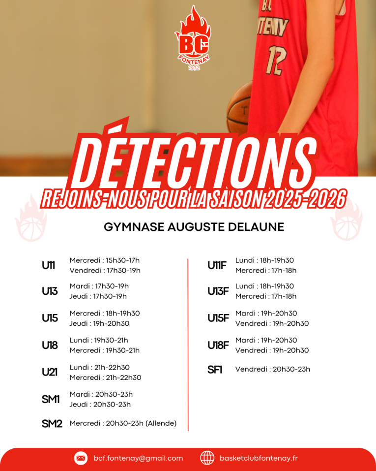 Détections 2025-2026 du BCF !