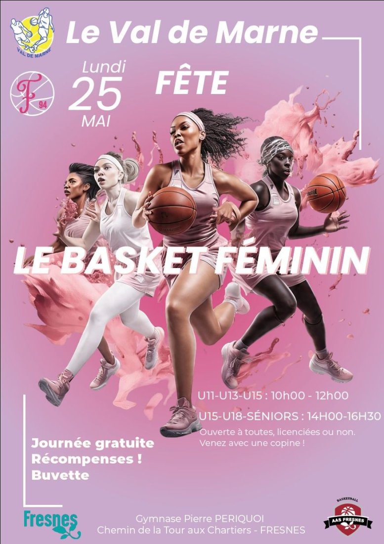 Le Val de Marne fête le Basketball au Féminin !